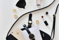 Wallpaper Women’s Sunglasses, Black Bag, Watch, and iPhone 6