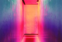 Wallpaper Multicolored Hallway