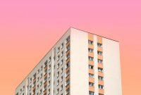 Wallpaper Low-Angle Concrete Architecture
