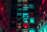 Wallpaper Buildings at Night