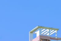 Wallpaper White Concrete Building Under Blue Sky