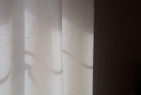 Wallpaper White and Black Floral Window Curtain