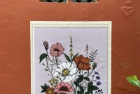 Wallpaper Floral Bouquet Wall