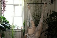 Wallpaper A Skeleton Made of Rope in a Room with Plants