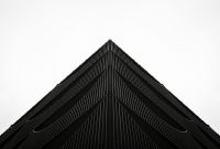 Wallpaper A Black and White Architectural Marvel